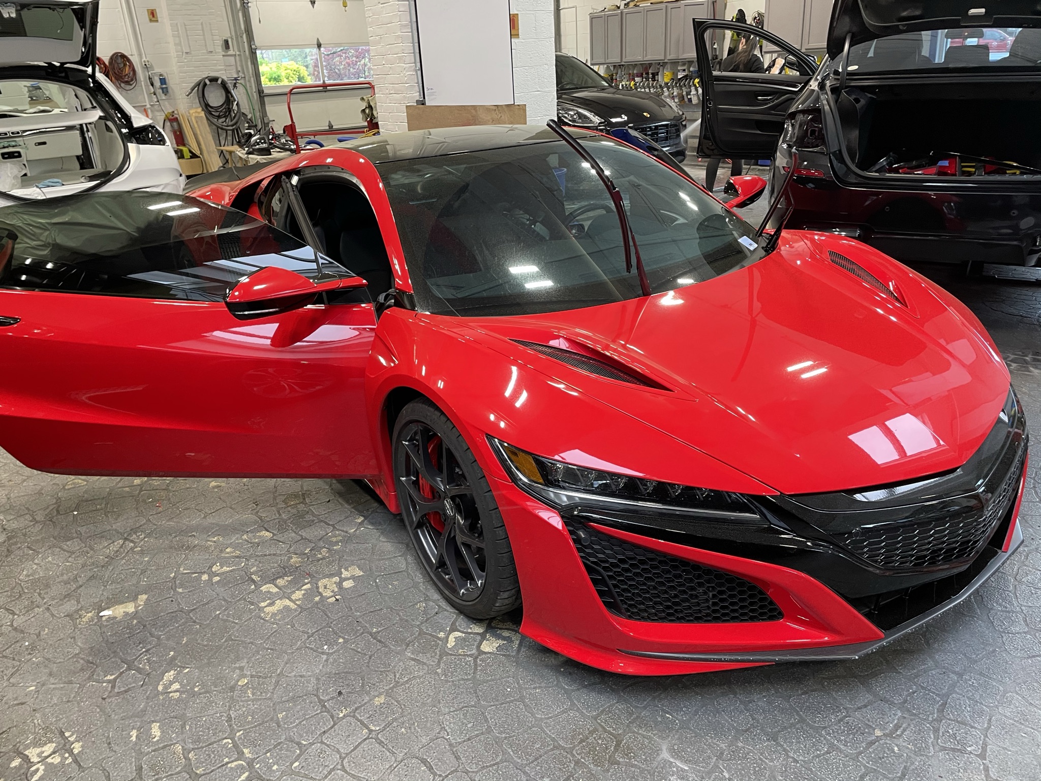 Honda NSX shop work